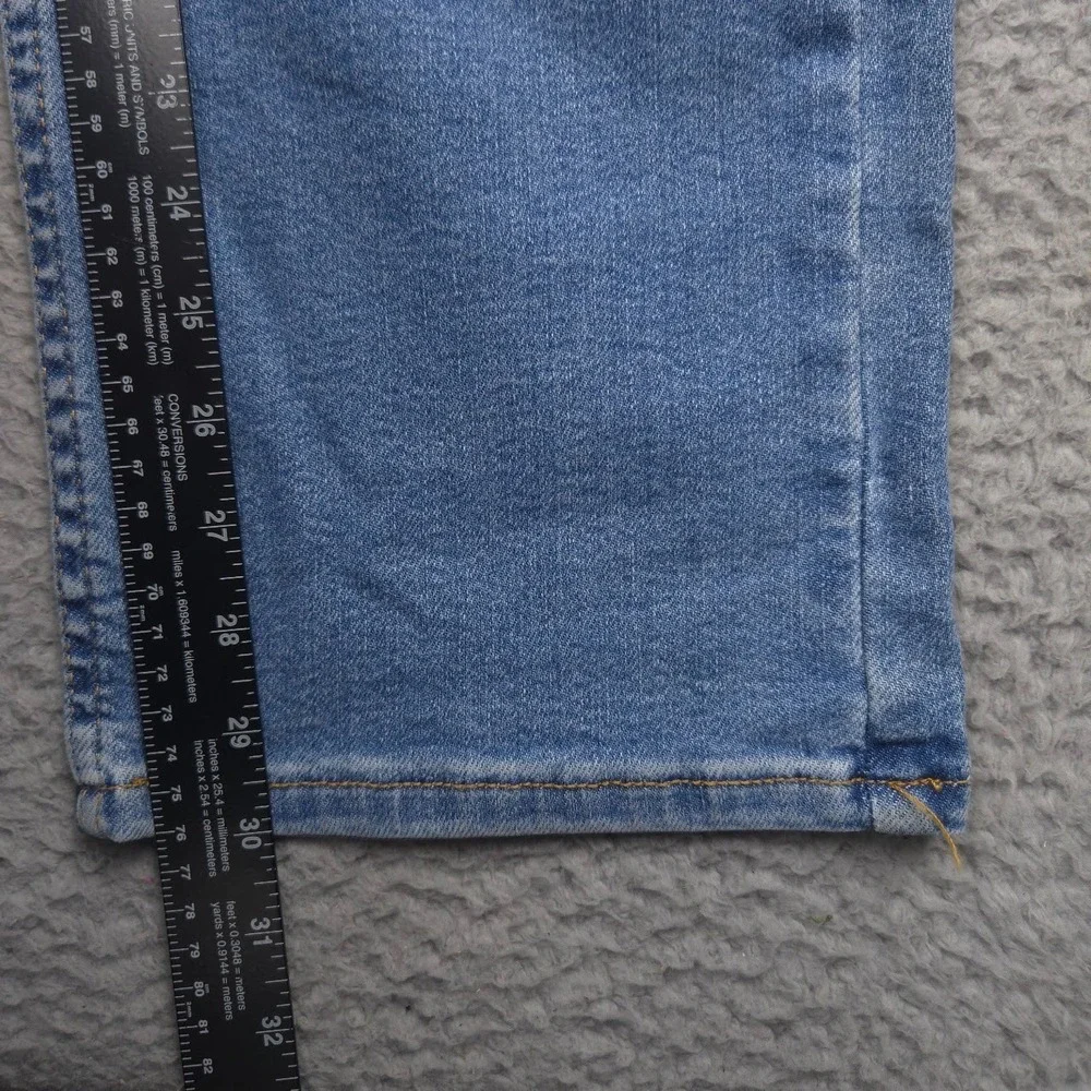 Levi's 514 Straight Jeans Men 38x30 Medium Wash Blue Flex Stretch Denim NWT